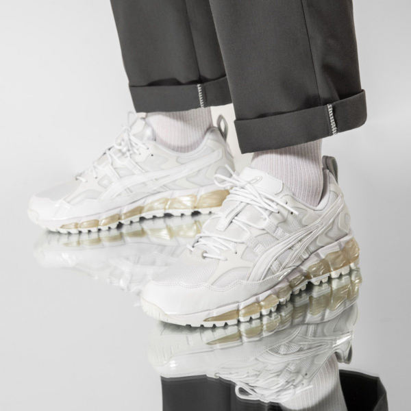 Giày Asics GmbH x Gel Nandi 360 White 1021A415 100 - Ảnh 2