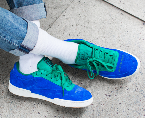 Giày Reebok Pleasures x Club C 'Vital Blue' DV9908 - Ảnh 5