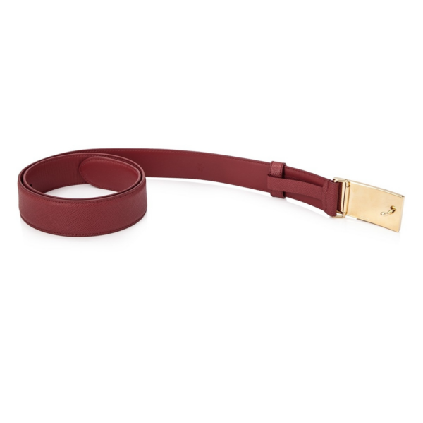 Thắt Lưng Prada Saffiano Leather Belt 1CC291-053-F068Z - Ảnh 3