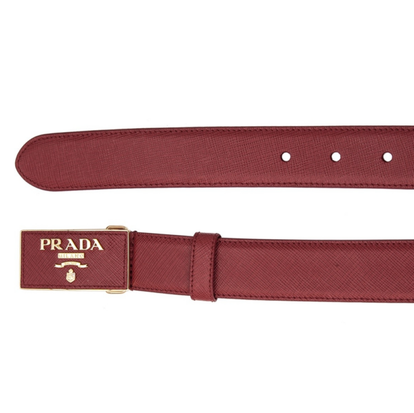 Thắt Lưng Prada Saffiano Leather Belt 1CC291-053-F068Z - Ảnh 2