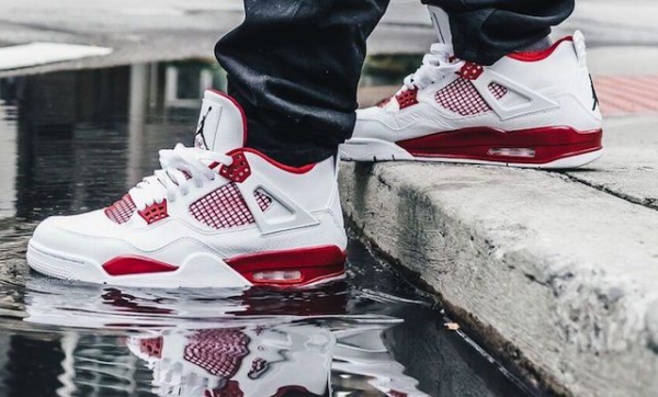 Giày Nike Air Jordan 4 Retro 'Alternate 89' 308497-106 - Ảnh 3
