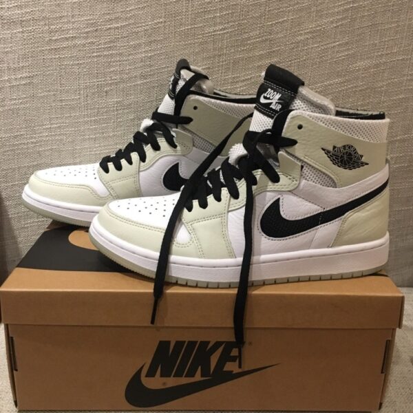 Giày Wmns Air Jordan 1 High Zoom Comfort 'Light Bone' CT0979-002 - Ảnh 4