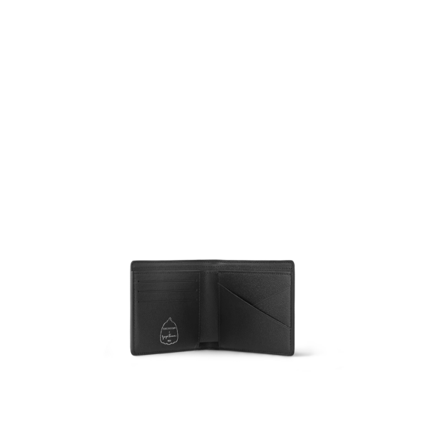 Vi Louis Vuitton x YK Multiple Wallet 'Black Silver' M81931
