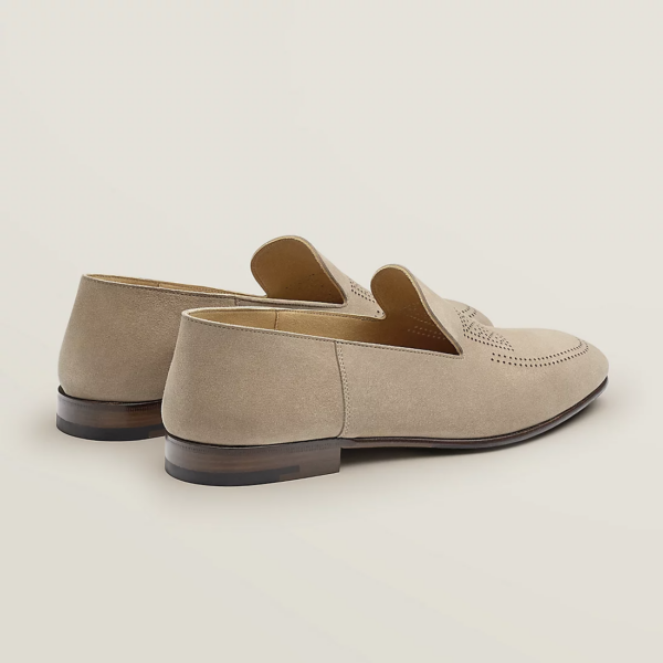 Giày Hermes Eclipse Loafer 'Beige Sable' H221980ZAC9420 - Ảnh 2