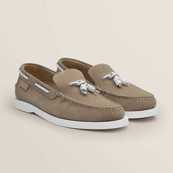 Giày Hermes Ecluse Loafer 'Beige Sable' H221807ZAC9420 - Ảnh 3