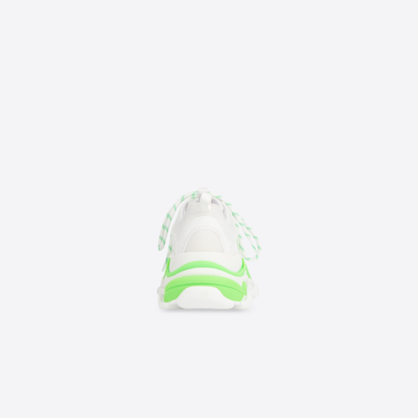 Giày Balenciaga Triple S Sneaker 'White Fluo Green' 536737 W2CA3 3890 - Ảnh 6