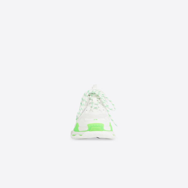 Giày Balenciaga Triple S Sneaker 'White Fluo Green' 536737 W2CA3 3890 - Ảnh 8