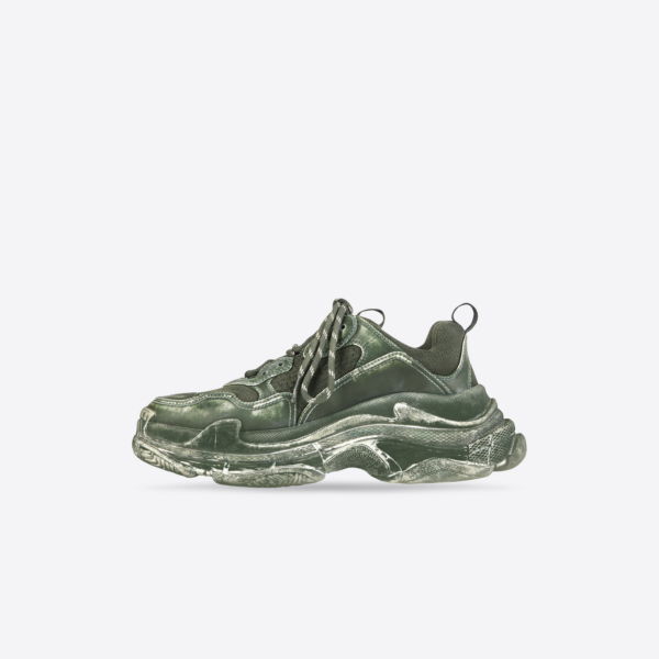Giày Balenciaga Triple S Faded Green 536737-W3CN3-3900 - Ảnh 3