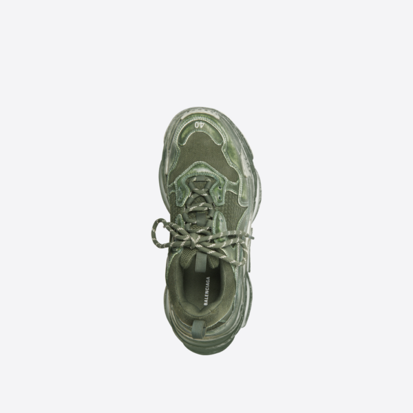 Giày Balenciaga Triple S Faded Green 536737-W3CN3-3900 - Ảnh 6