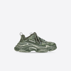 Alternative view of Giày Balenciaga Triple S Faded Green 536737-W3CN3-3900