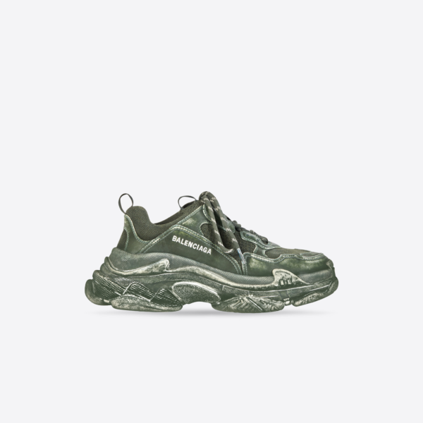 Giày Balenciaga Triple S Faded Green 536737-W3CN3-3900 - Ảnh 2