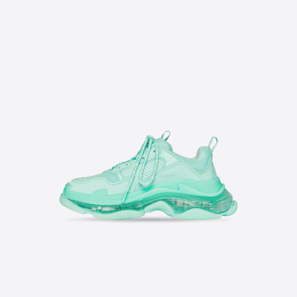 Giày Balenciaga Triple S Trainers Clear Sole 'Green' 541624-W2GA1-4500 - Ảnh 2