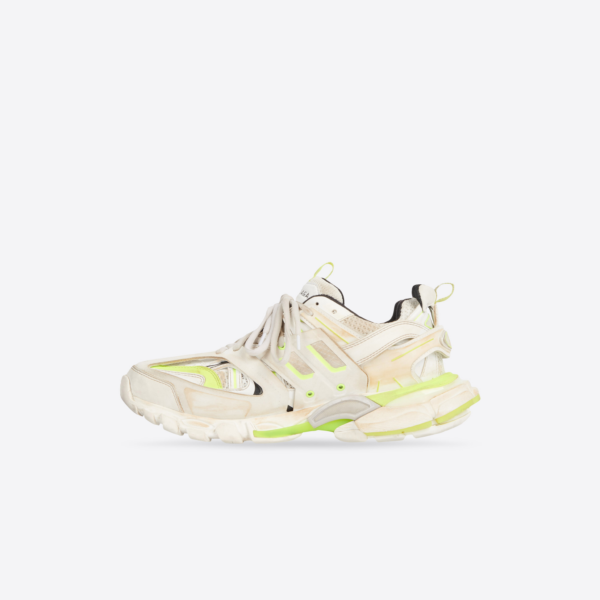 Giày Balenciaga Track Worn Out In White Fluo Yellow 542023W1GC39070 - Ảnh 3