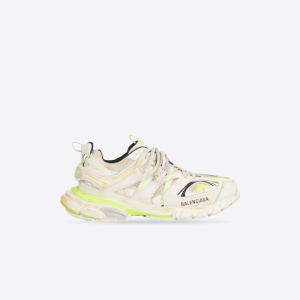 Giày Balenciaga Track Worn Out In White Fluo Yellow 542023W1GC39070 - Ảnh 2