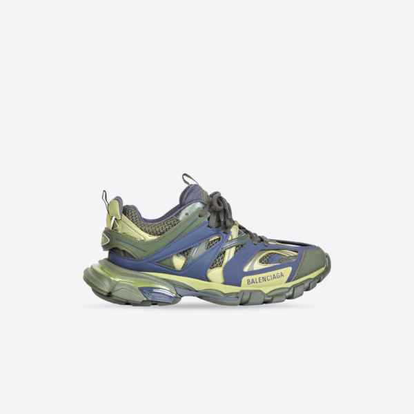 Giày Balenciaga Track Green Navy Yellow 542023W3AD13123 - Ảnh 2