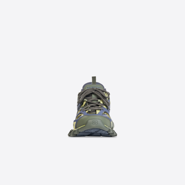 Giày Balenciaga Track Green Navy Yellow 542023W3AD13123 - Ảnh 4