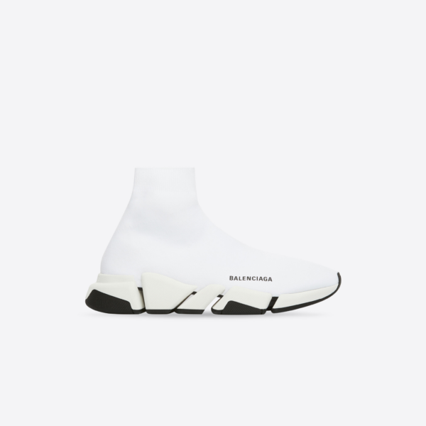 Giày Balenciaga Speed 2.0 White Black 617239-W2DB2-9014 - Ảnh 5