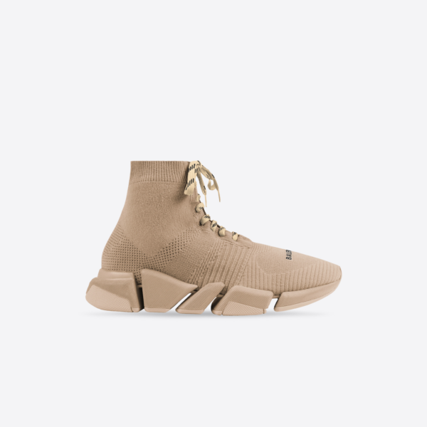 Giày Balenciaga Speed 2.0 Lace Up 'Beige' 617258W2DB19710 - Ảnh 2