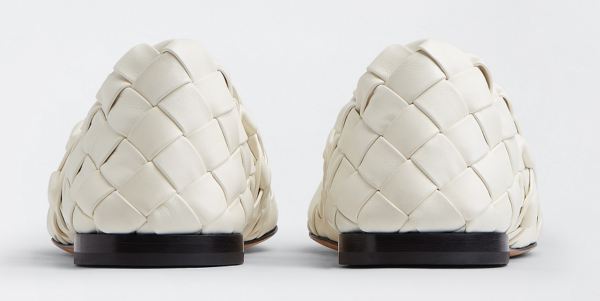 Giày Bottenga Veneta Slipper 'White' 620304VBTR09013 - Ảnh 3