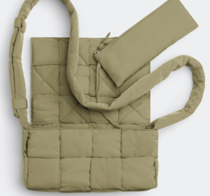 Tui Bottega Veneta Padded Tech Cassette 'Travertine' 628951VBO812919