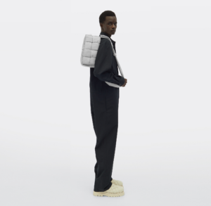 Tui Bottega Veneta Padded Tech Cassette 'Frost' 628951VBO819532