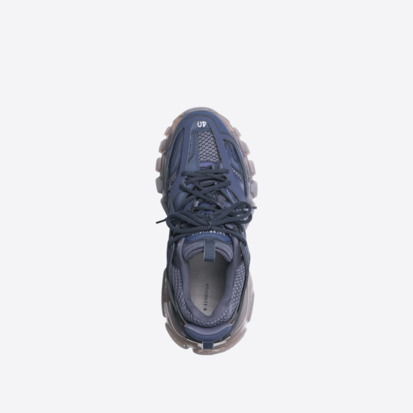 Giày Balenciaga Track Clear Sole Navy Grey 647742W3BM21213 - Ảnh 7