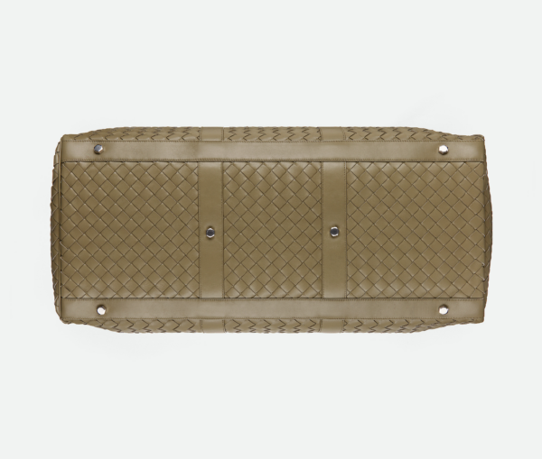 Tui Bottega Veneta Large Intrecciato Duffle 'Taupe' 650061V2E411511