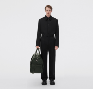 Tui Bottega Veneta Large Intrecciato Duffle 'Dark Green' 650061V2E413009