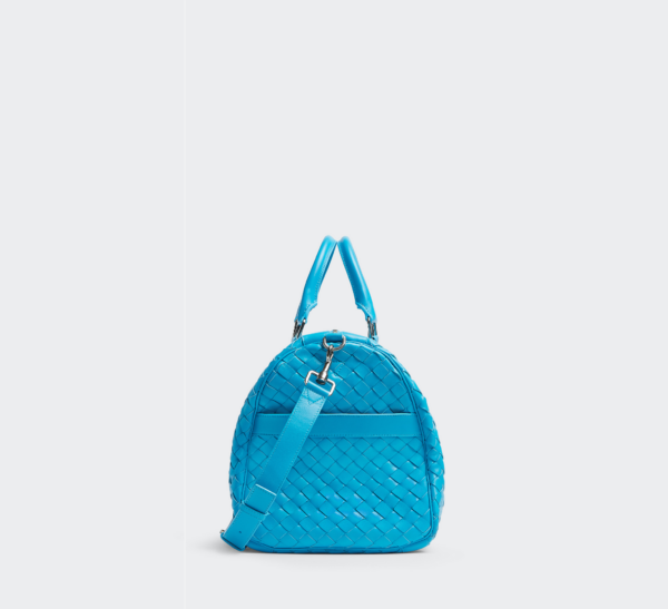 Tui Bottega Veneta Medium Intrecciato Duffle 'Pool' 650066V2E414617