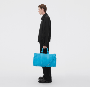 Tui Bottega Veneta Medium Intrecciato Duffle 'Pool' 650066V2E414617