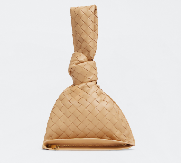 Túi Bottega Veneta The Twist Mini Bag In Shiny Nappa 652001-VCPP0-2700 - Ảnh 4