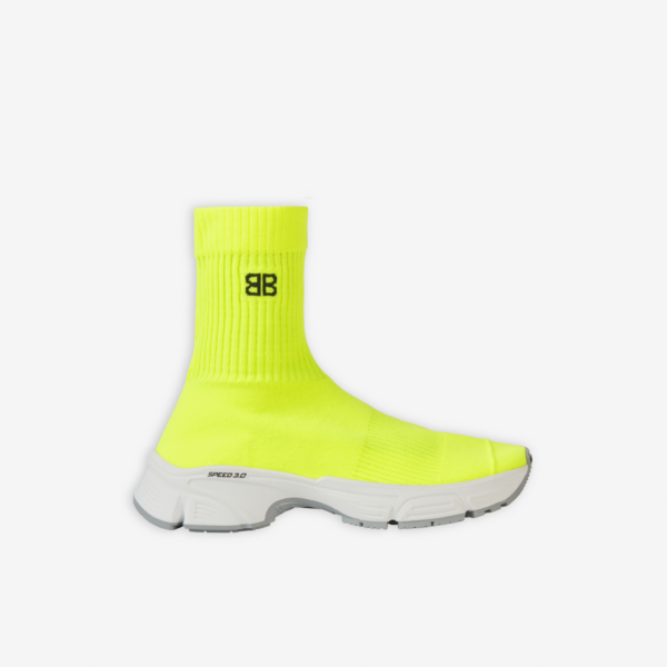 Giày Balenciaga Speed 3.0 Fluo Yellow 654532W2DN37210 - Ảnh 2