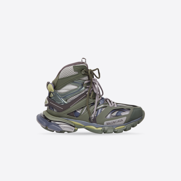 Giày Balenciaga Men's Track Hike Sneaker in Green 654867-W3CP7-3012 - Ảnh 2