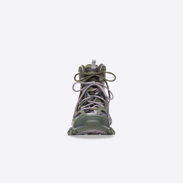 Giày Balenciaga Men's Track Hike Sneaker in Green 654867-W3CP7-3012 - Ảnh 4