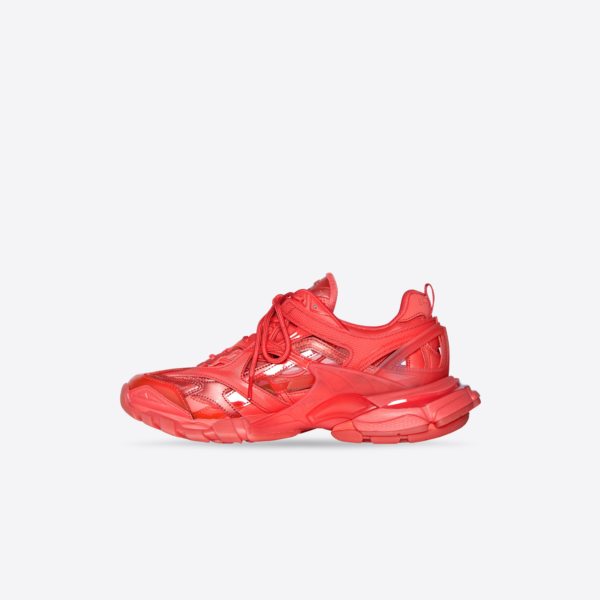 Giày Balenciaga Men's Track.2 Trainers Clear Sole in Red 668823W3CT16000 - Ảnh 2