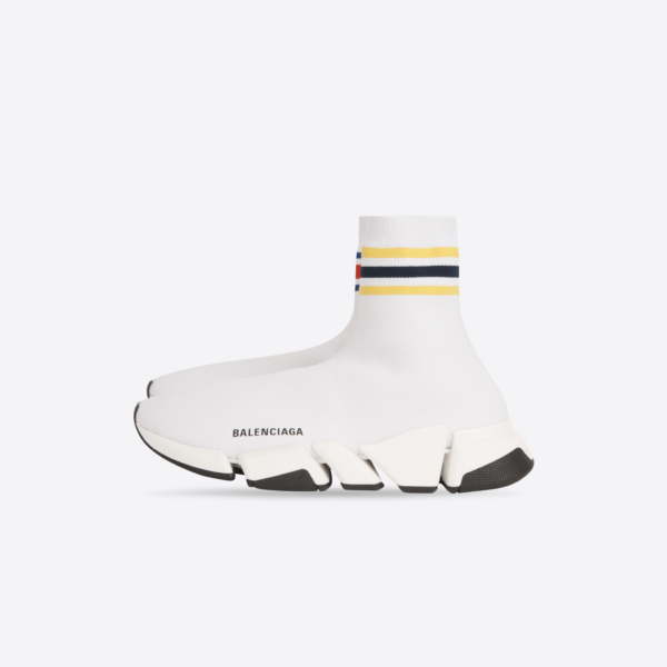 Giày Balenciaga Speed 2.0 White Stripe 674617W2F609467 - Ảnh 3
