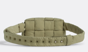 Tui Bottega Veneta Padded Tech Cassette Belt 'Travertine' 679763VBO802919