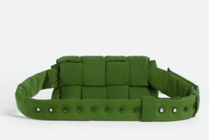 Tui Bottega Veneta Padded Tech Cassette Belt 'Avocado' 679763VBO803139