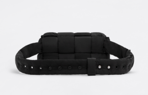 Tui Bottega Veneta Padded Tech Cassette Belt 'Black' 679763VBO808803