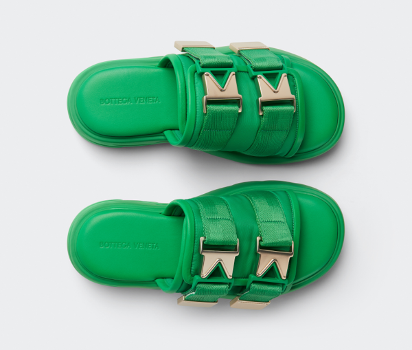 Dép Bottega Veneta Flash 'Grass' 690097V0DS23730 - Ảnh 2