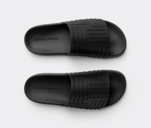 Alternative view of Dép Bottega Veneta Slider 'Black' 690105V1O601000