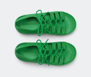 Alternative view of Dép Bottega Veneta Jelly 'Grass' 692006V11T03730