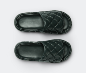 Alternative view of Dép Bottega Veneta Padded 'Inkwell' 709004VBRR04615