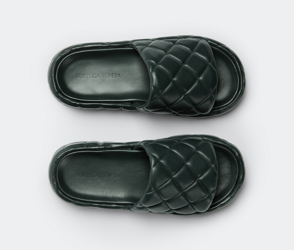Dép Bottega Veneta Padded 'Inkwell' 709004VBRR04615 - Ảnh 2