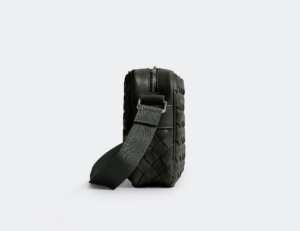 Tui Bottega Veneta Small Intrecciato Camera 'Dark Green' 710048V2E423009