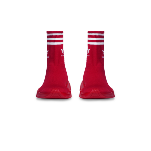 Giay Balenciaga x Adidas Speed 'Red and White' 717591WBDV16090