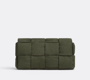 Tui Bottega Veneta Padded Tech Cassette 'Crocodile' 718398VMBN43248