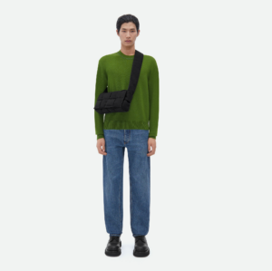 Tui Bottega Veneta Padded Tech Cassette 'Black' 718398VMBN48803