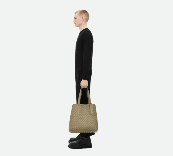 Tui Bottega Veneta Classic Intrecciato Cube 'Taupe' 729233V2E411511