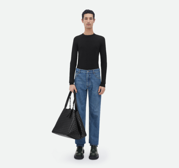 Tui Bottega Veneta Classic Intrecciato Cube 'Black' 729233V2E418803